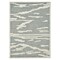 Edge Collections - 2' X 3' - Gray - Artisan Hand-Hooked Abstract Area Rug for Cozy Spaces - 1 Piece